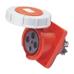 Ổ CẮM CÔNG NGHIỆP NGHIÊNG 3P E N 32A, IP67 CHINA 3P E N 32A, IP67