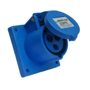 Ổ cắm công nghiệp gắn tủ 3 chân 2P + E 32A Việt Nam MDP-323